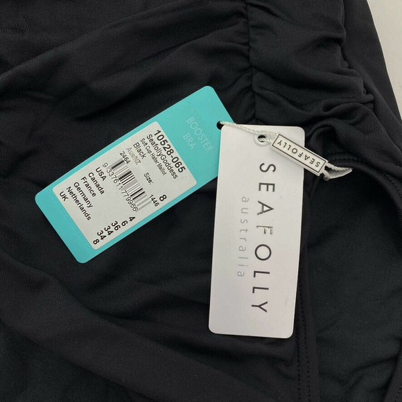 Seafolly 1 Piece Old Hollywood Goddess Halter NWT - Picture 10 of 11